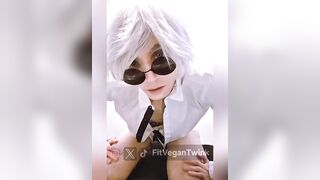Satoru Gojo’s Slutty Twink Cosplay Gets Destroyed By His Own Lust
