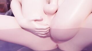 Tartaglia anal fingered Zhongli raw cum messy Genshin Impact yaoi hentai