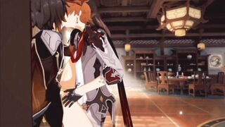 Tartaglia and Zhongli Genshin Impact raw gay hentai
