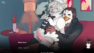 Daddy's home Maximus x Riley First Sex Shades of Gay Furry Hentai Hardcore