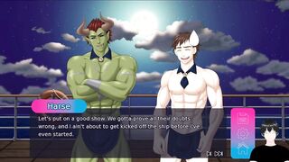 Big Goblin Hardfucks Harsei Raw YAOI Gameplay Creampie