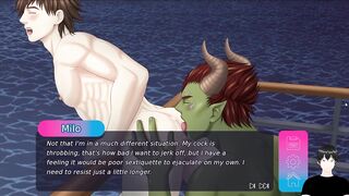 Big Goblin Hardfucks Harsei Raw YAOI Gameplay Creampie
