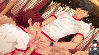 Natsumi x Keitaro camp buddy hardcore anal fuck