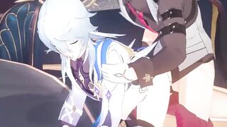 Sunday x Gallagher destroyed in gay r34 hentai cum dump