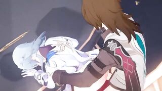 Sunday x Gallagher destroyed in gay r34 hentai cum dump