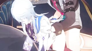 Sunday x Gallagher destroyed in gay r34 hentai cum dump