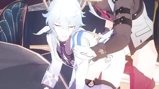 Sunday x Gallagher destroyed in gay r34 hentai cum dump