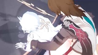 Sunday x Gallagher destroyed in gay r34 hentai cum dump