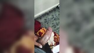 Moroccan stud gets busted in raw solo panty ruin