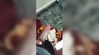 Moroccan stud gets busted in raw solo panty ruin
