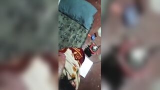 Moroccan stud gets busted in raw solo panty ruin