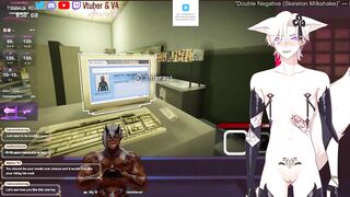 FtM vtuber gooning in japanese convenience store raw sloppy fuck