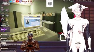 FtM vtuber gooning in japanese convenience store raw sloppy fuck