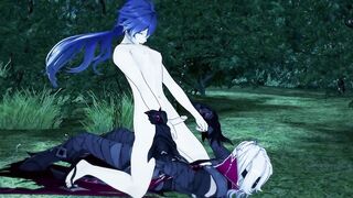 Genshin Impact bares his ass for Flins gay hentai debauchery