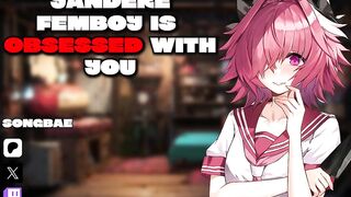Yandere femboy worships you raw obsessed gay breeding