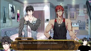 Barebacked gamer gets rammed raw gagging on thick Asian cock gameplay