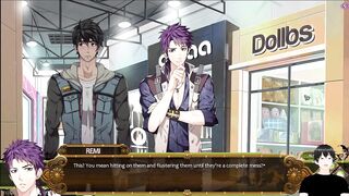 Tomoki x Remi raw hardcore yaoi fucking model animated scene creampie bareback