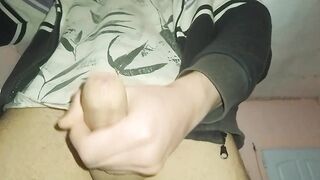 Perfect Erection Rough Boy Solo Cum Shot