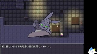 Rabbit gobbles hyena cum until his ass gapes raw and dripping