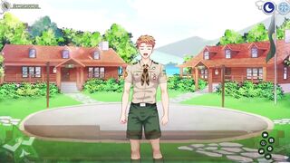 Yoshi watches Goro get used hard as camp buddy scoutmaster twink route