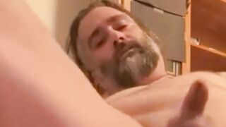 Anal dildo ride while gay hard cum alone in cartoon vibe