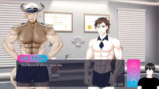 Furry bull captain wrecked in hardcore 2d hentai gameplay
