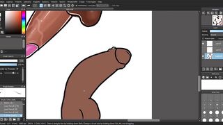 Dick Doodles pt 2 big black cock gay cartoon hentai yaoi anime