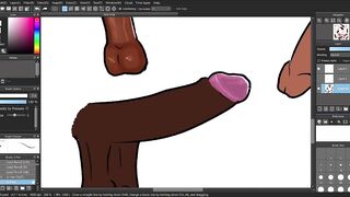 Dick Doodles pt 2 big black cock gay cartoon hentai yaoi anime