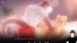 Relaxing massage turns into hardcore gay anime gameplay Orlando x Mikey First sex creampie