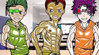 Academia gay sexo cap1 Annihilated by a 18 cute muscle boy while cum shot flooded his throat