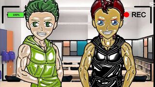 Academia gay sexo cap1 Annihilated by a 18 cute muscle boy while cum shot flooded his throat