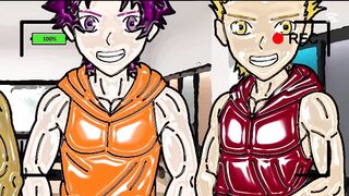 Academia gay sexo cap1 Annihilated by a 18 cute muscle boy while cum shot flooded his throat