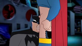 Batman X Superman Dawn of Bareback Hulking Muscles