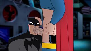 Batman X Superman Dawn of Bareback Hulking Muscles