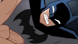 Batman X Superman Dawn of Bareback Hulking Muscles
