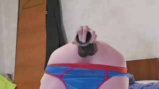 Gay BBC Hard Anal destroys ass and chokes moaning slave raw brutal deep fuck