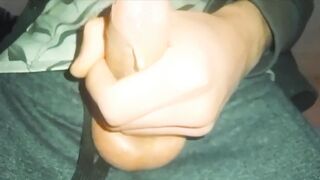 Hot sexy boy masturbates then gushes cum all over his face