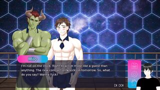 Big Goblin wrecks Harsei hardcore YAOI anime anal creampie 2D bareback
