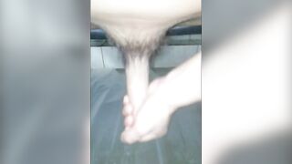 Gushing hot gay cum shots with my big cock you want to help