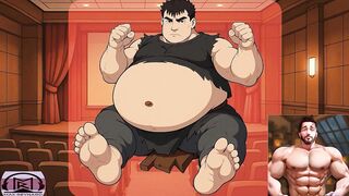Fat Ray Gets Inflated at the Anime Convention