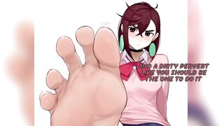 Momo Ayase destroys you for bothering her with her nasty feet