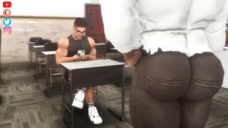 Obnoxious Femboy Gets His Ass Ripped Apart During Class Sims 4 blacked