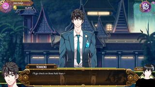 Rald Schwarz x Tomoki Part 5 Full service gameplay Big Boss pounding until he creampies
