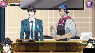 Rald Schwarz x Tomoki Part 5 Full service gameplay Big Boss pounding until he creampies