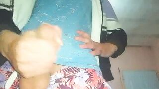 Cute boy masturbating raw and hard in HD solo cumshot special muscle