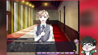 Butlers wrecking a twink's tight college ass raw harem gangbang
