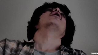 Gay oldstyle Rodney Roux daydreams thick cock solo pleasure