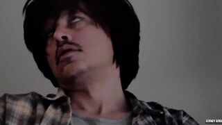 Gay oldstyle Rodney Roux daydreams thick cock solo pleasure