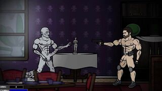 Chris Redfield gets breeding bred by monster cock porn rough group sex tentacle animation