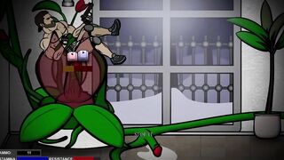 Chris Redfield gets breeding bred by monster cock porn rough group sex tentacle animation
